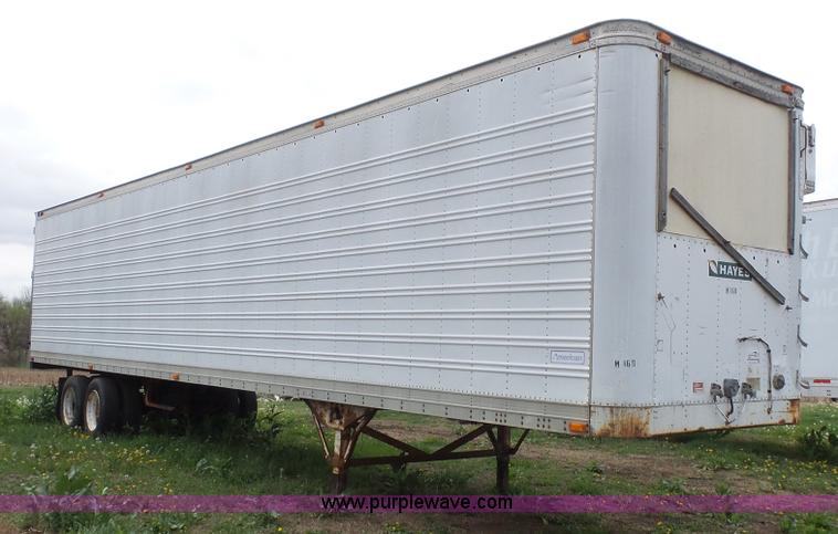 image for item K4567 1987 American A455 dry van trailer