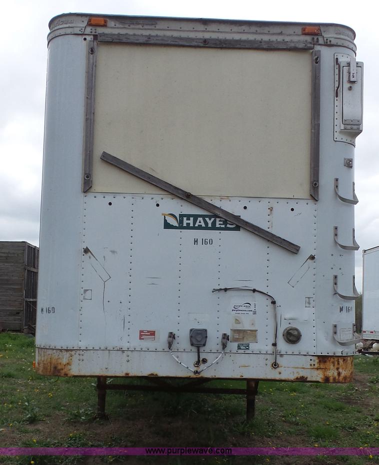 image for item K4567 1987 American A455 dry van trailer