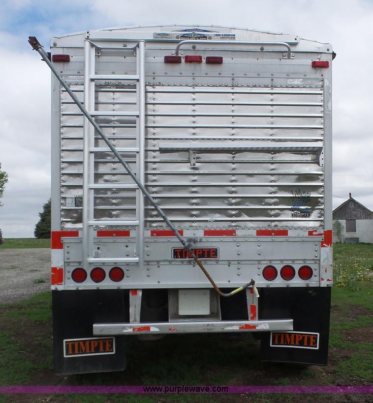 image for item K5198 1999 Timpte Super Hopper double hopper grain trailer