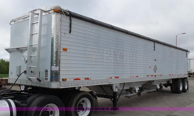 image for item K7961 2002 Timpte double hopper grain trailer