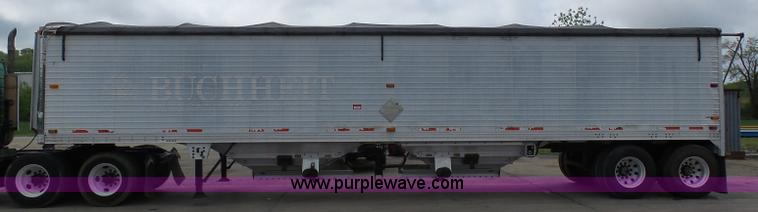 image for item K7961 2002 Timpte double hopper grain trailer