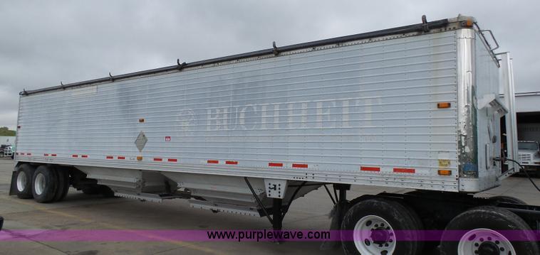 image for item K7961 2002 Timpte double hopper grain trailer