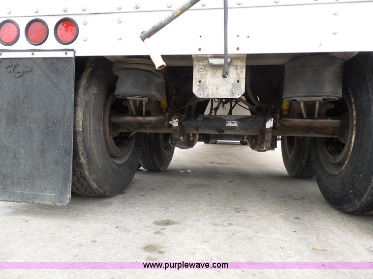 image for item K7961 2002 Timpte double hopper grain trailer