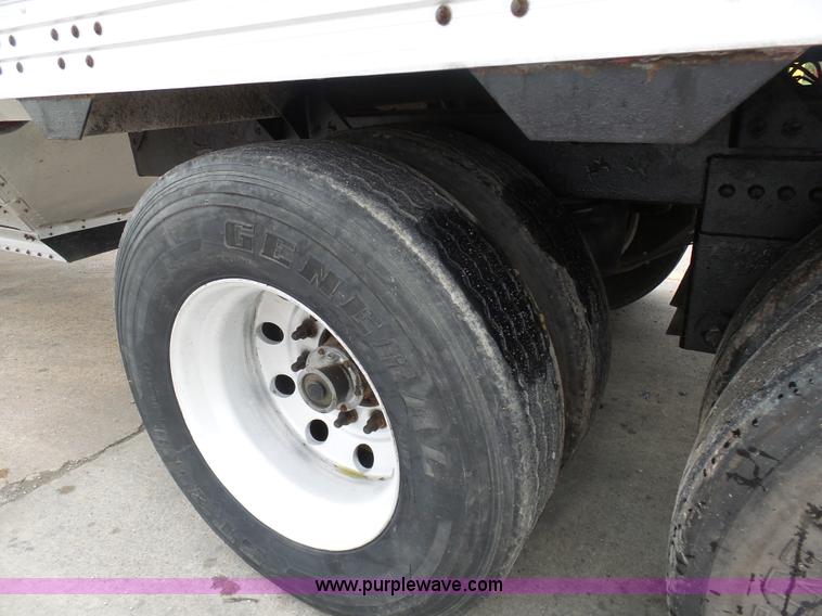 image for item K7961 2002 Timpte double hopper grain trailer