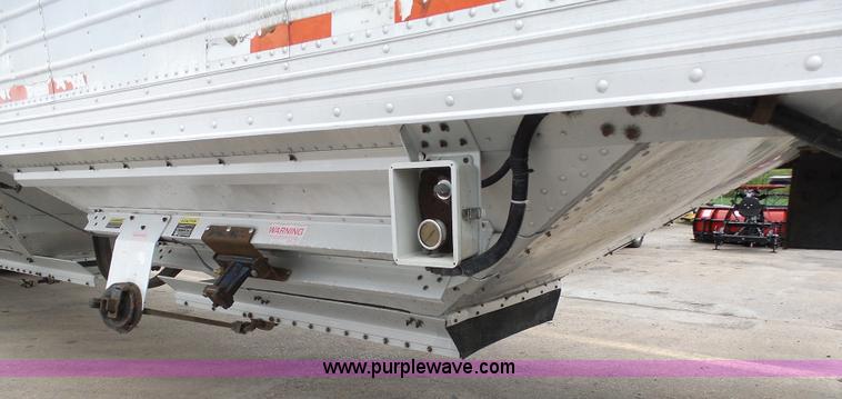 image for item K7961 2002 Timpte double hopper grain trailer