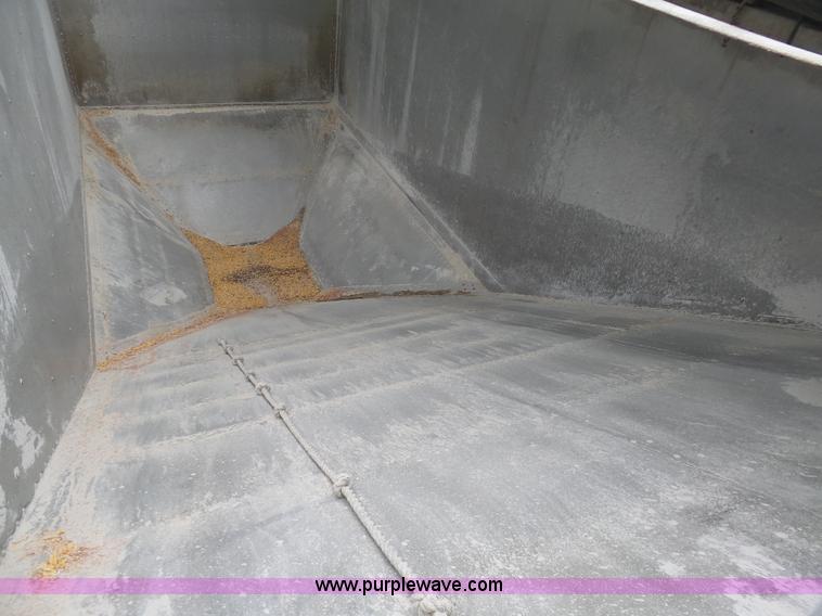 image for item K7961 2002 Timpte double hopper grain trailer