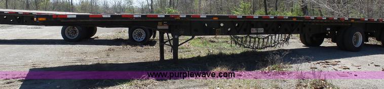 image for item K7987 2011 Transcraft TL-2000 flatbed trailer