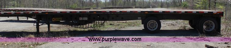 image for item K7987 2011 Transcraft TL-2000 flatbed trailer