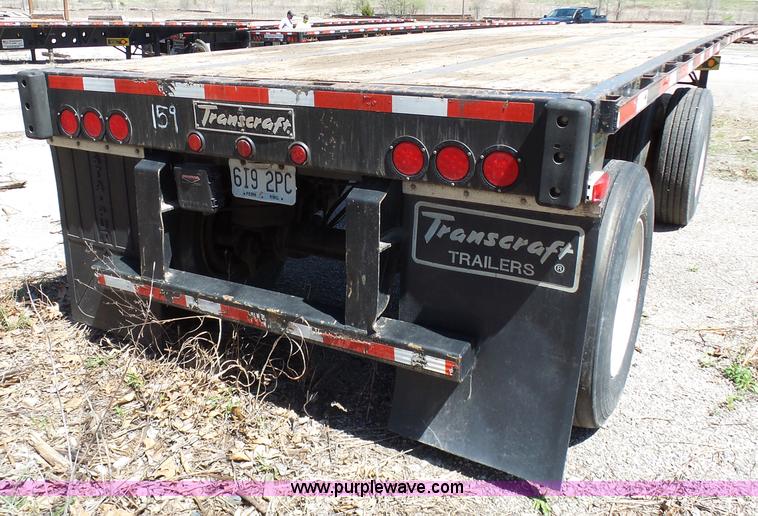 image for item K7987 2011 Transcraft TL-2000 flatbed trailer