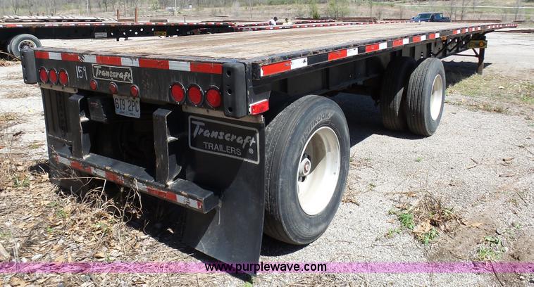 image for item K7987 2011 Transcraft TL-2000 flatbed trailer