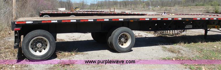 image for item K7987 2011 Transcraft TL-2000 flatbed trailer