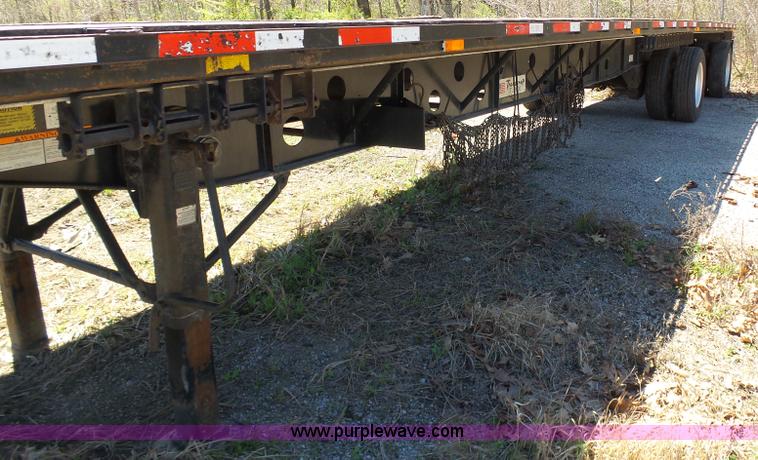 image for item K7987 2011 Transcraft TL-2000 flatbed trailer