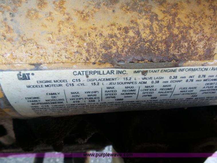 image for item K7991 2005 Kenworth T600 semi truck