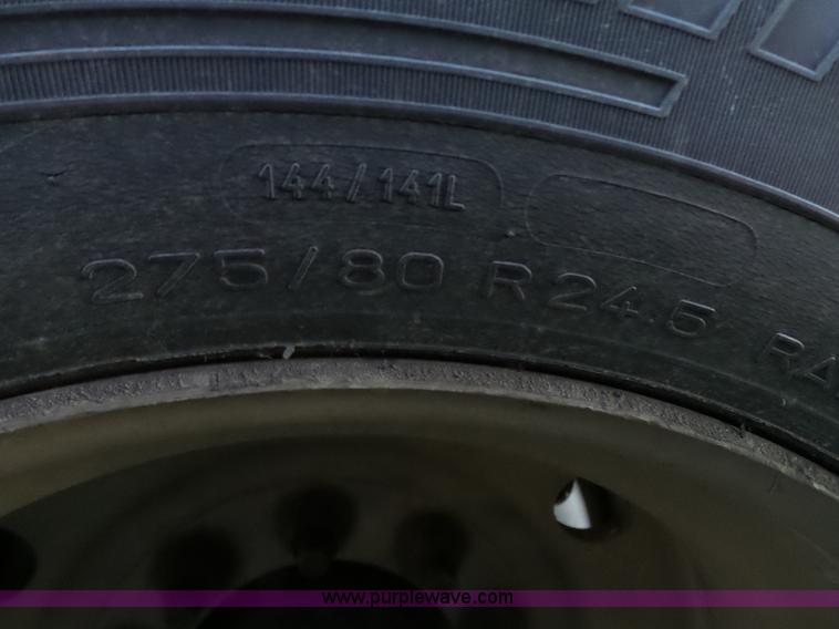 image for item L5802 2000 Transcraft Eagle flatbed trailer