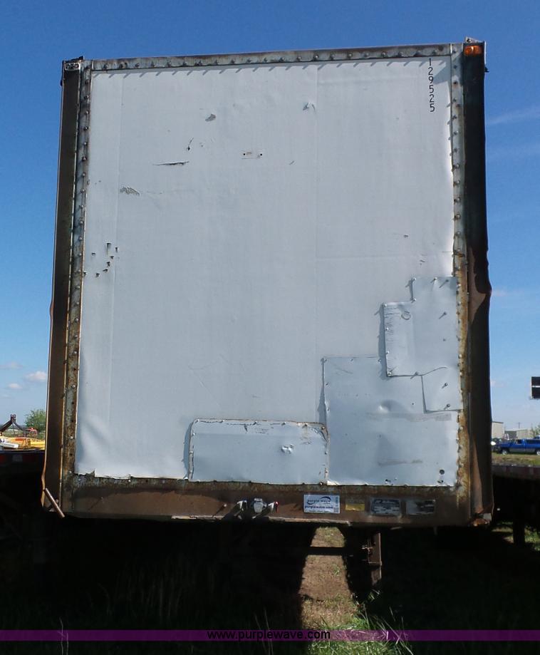image for item L5803 1990 Fruehauf PBA-F2B-48W soft-side cargo trailer