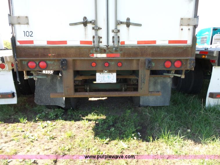 image for item L5803 1990 Fruehauf PBA-F2B-48W soft-side cargo trailer