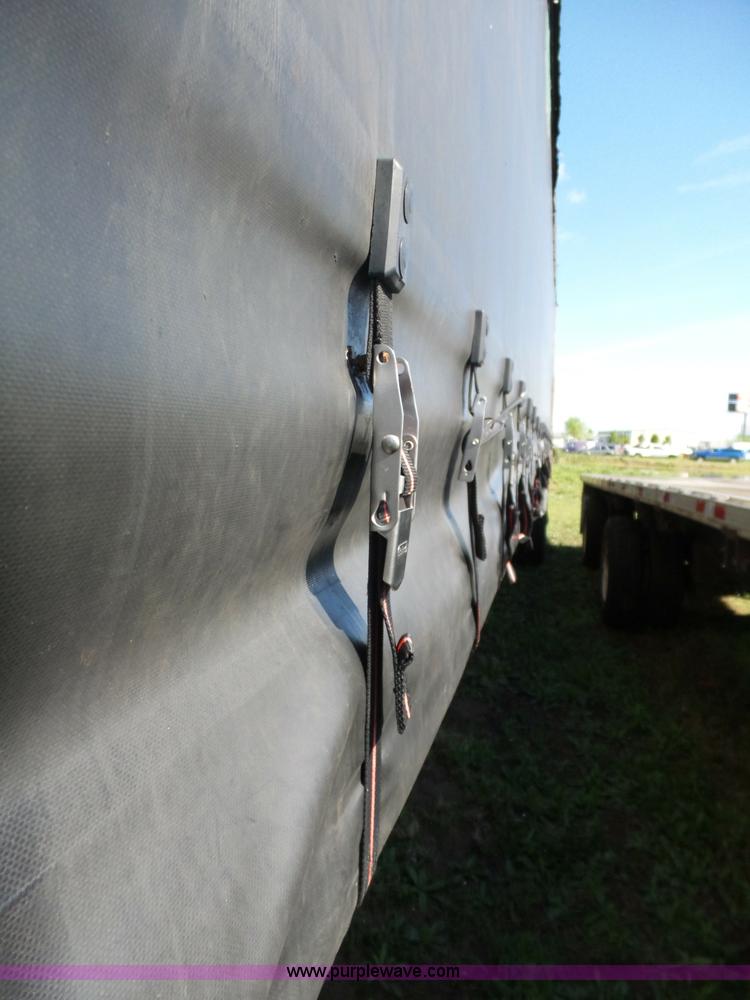 image for item L5803 1990 Fruehauf PBA-F2B-48W soft-side cargo trailer