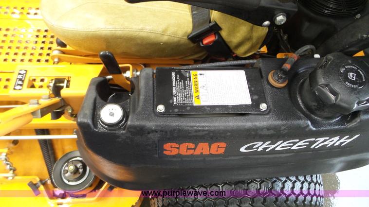 image for item K4640 Scag Cheetah SCU52U-730FX ZTR lawn mower