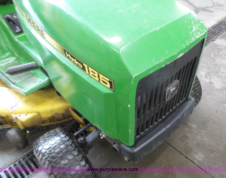 image for item K4648 John Deere 185 Hydro lawn mower