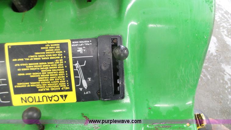 image for item K4648 John Deere 185 Hydro lawn mower