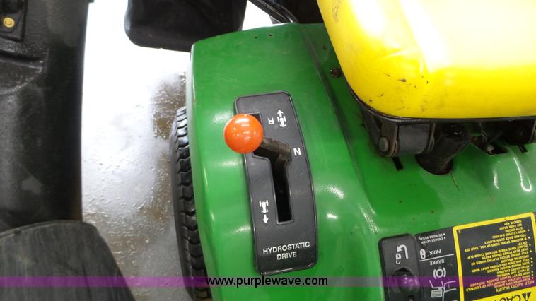 image for item K4648 John Deere 185 Hydro lawn mower