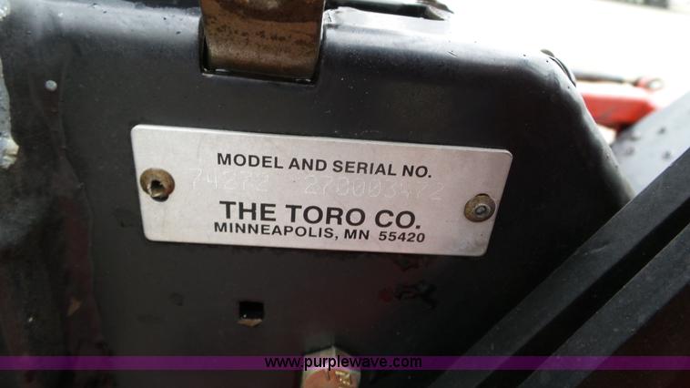 image for item K4651 Toro Z-Master ZTR lawn mower