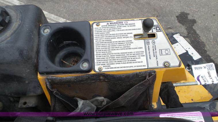 image for item K4656 Cub Cadet ZTR lawn mower