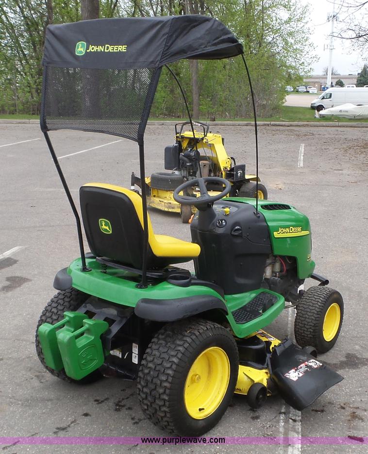 John Deere L130 lawn mower in Burnsville, MN Item K4659 sold Purple