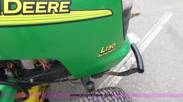 image for item K4659 John Deere L130 lawn mower