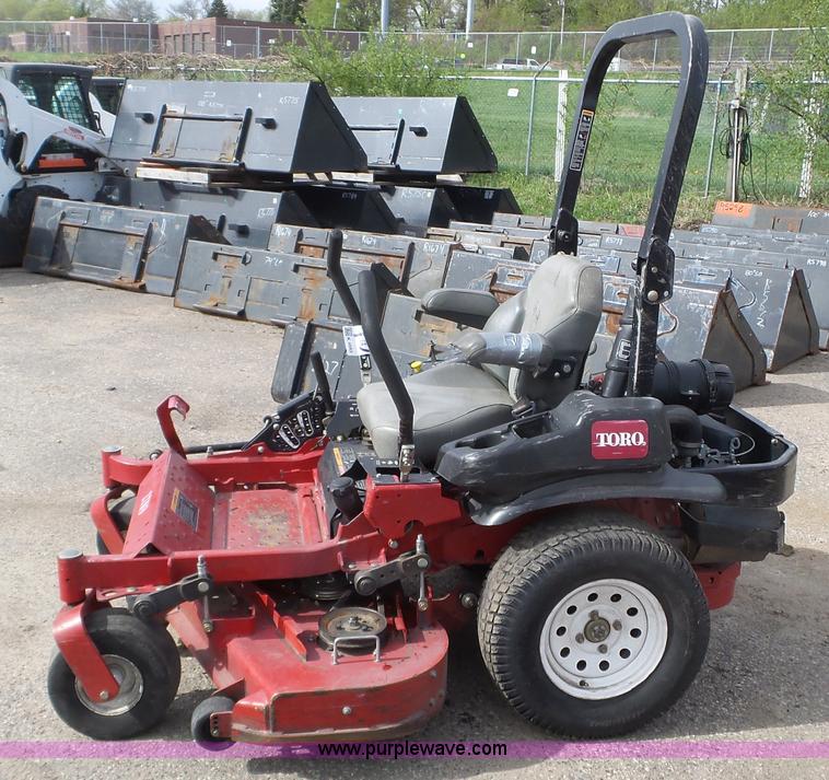 image for item K4663 Toro Z Master Turbo Force lawn mower