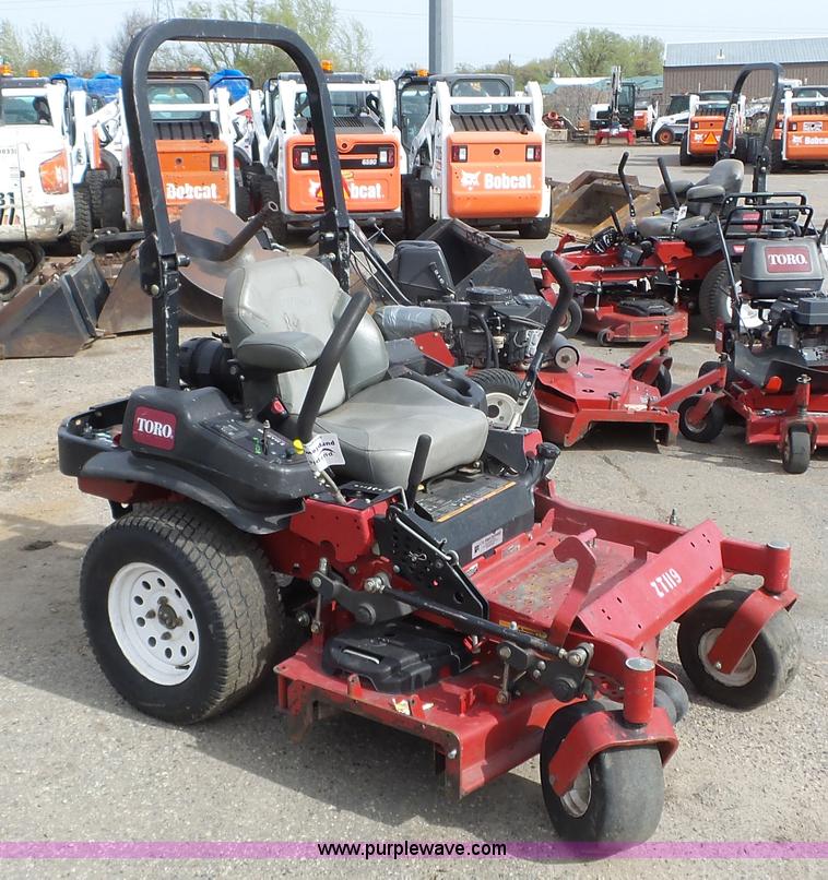 image for item K4663 Toro Z Master Turbo Force lawn mower