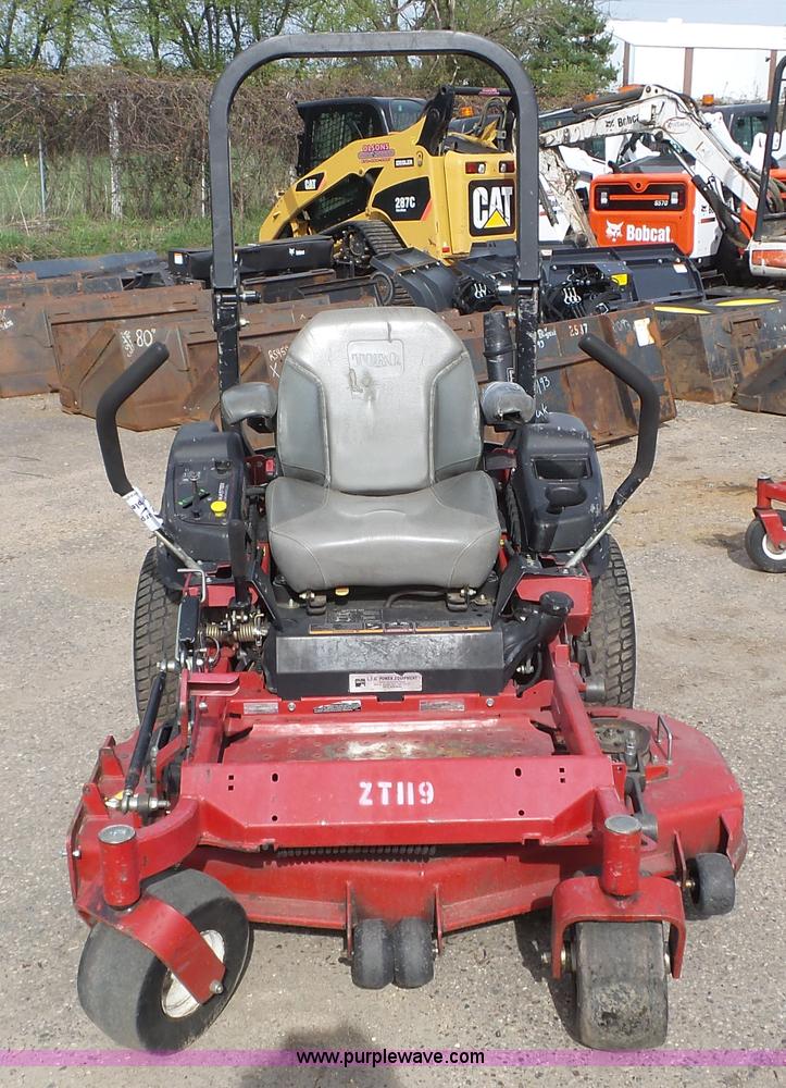 image for item K4663 Toro Z Master Turbo Force lawn mower