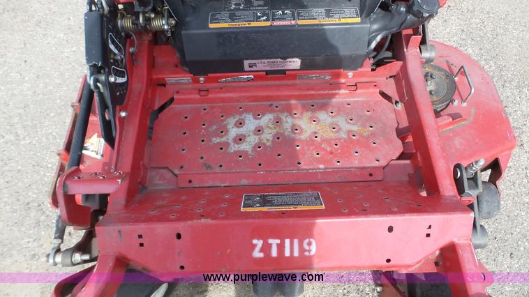 image for item K4663 Toro Z Master Turbo Force lawn mower