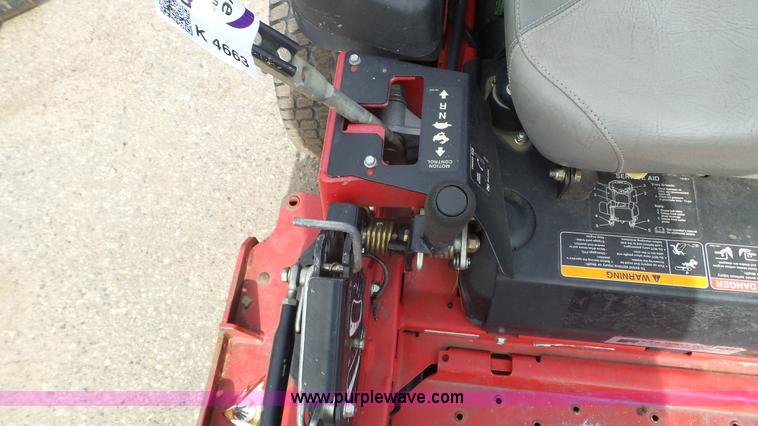 image for item K4663 Toro Z Master Turbo Force lawn mower