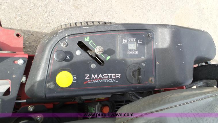 image for item K4663 Toro Z Master Turbo Force lawn mower