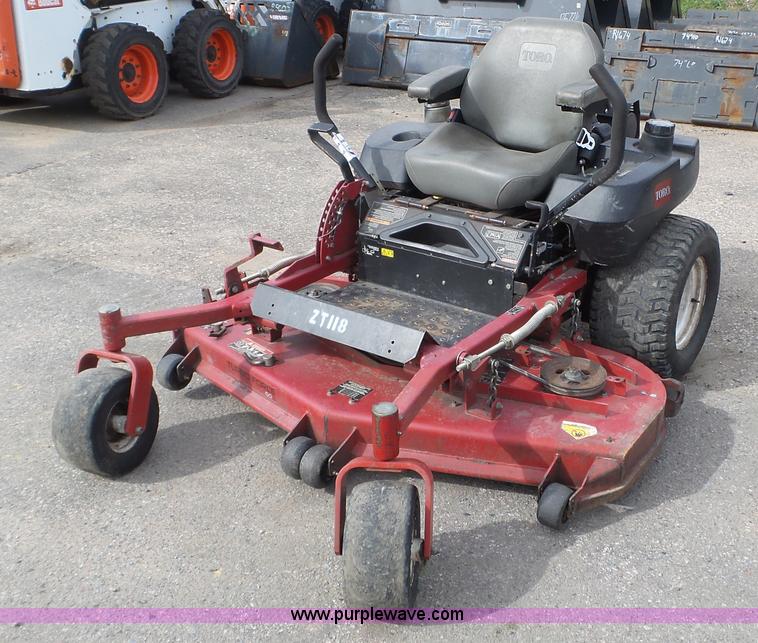 image for item K4665 Toro Turbo Force ZTR lawn mower