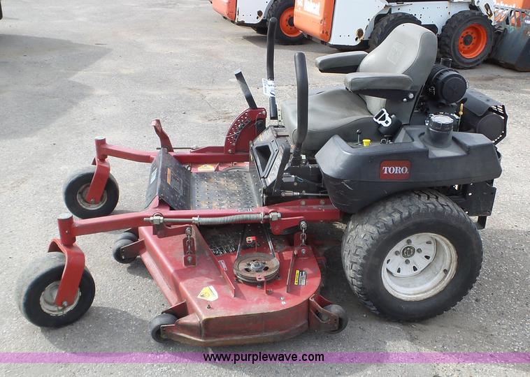 image for item K4665 Toro Turbo Force ZTR lawn mower