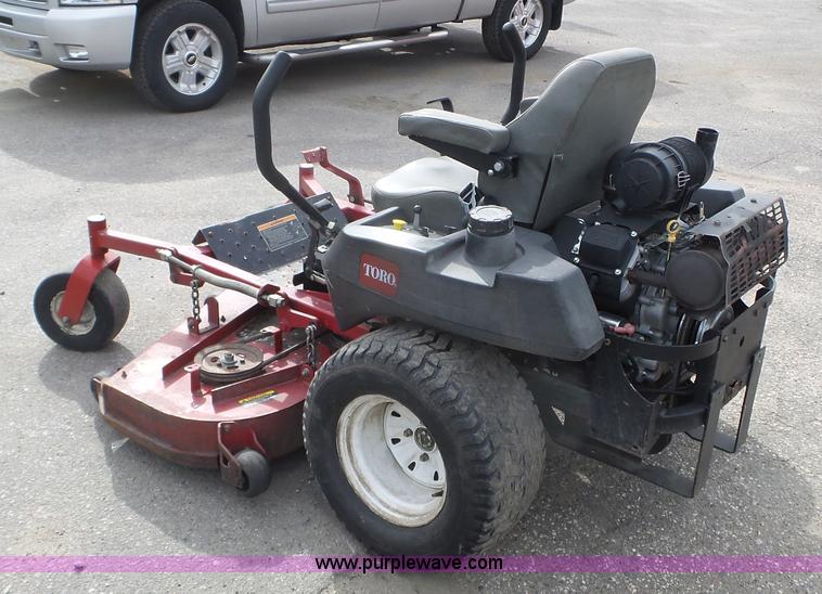 image for item K4665 Toro Turbo Force ZTR lawn mower