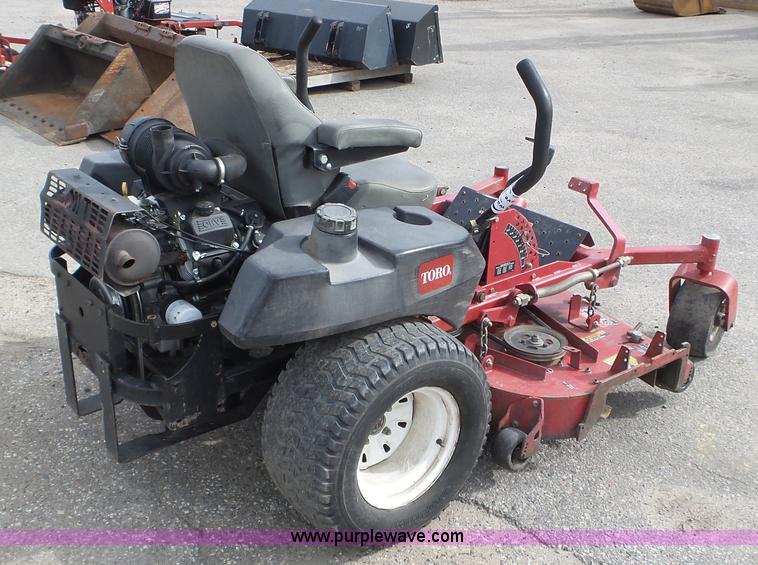 image for item K4665 Toro Turbo Force ZTR lawn mower