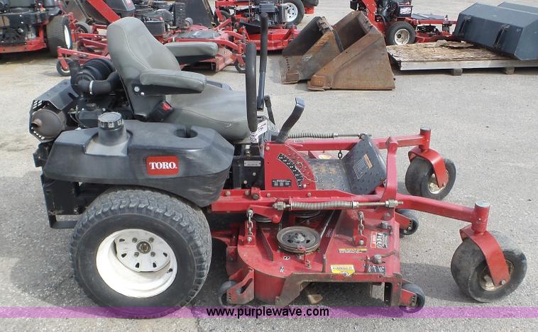 image for item K4665 Toro Turbo Force ZTR lawn mower