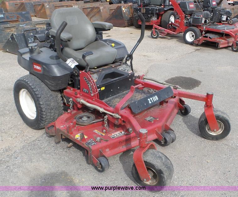 image for item K4665 Toro Turbo Force ZTR lawn mower