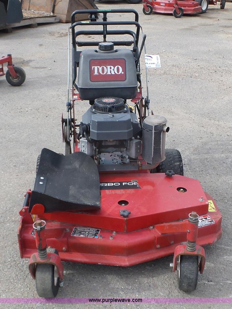 image for item K4666 Toro Turbo Force lawn mower