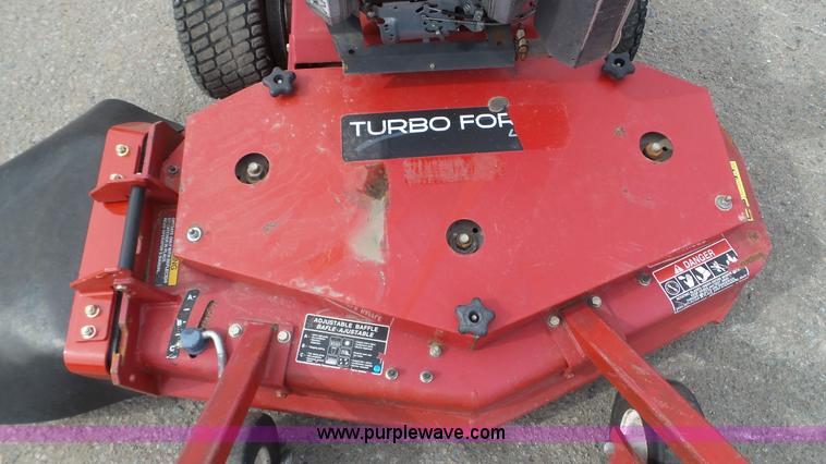 image for item K4666 Toro Turbo Force lawn mower