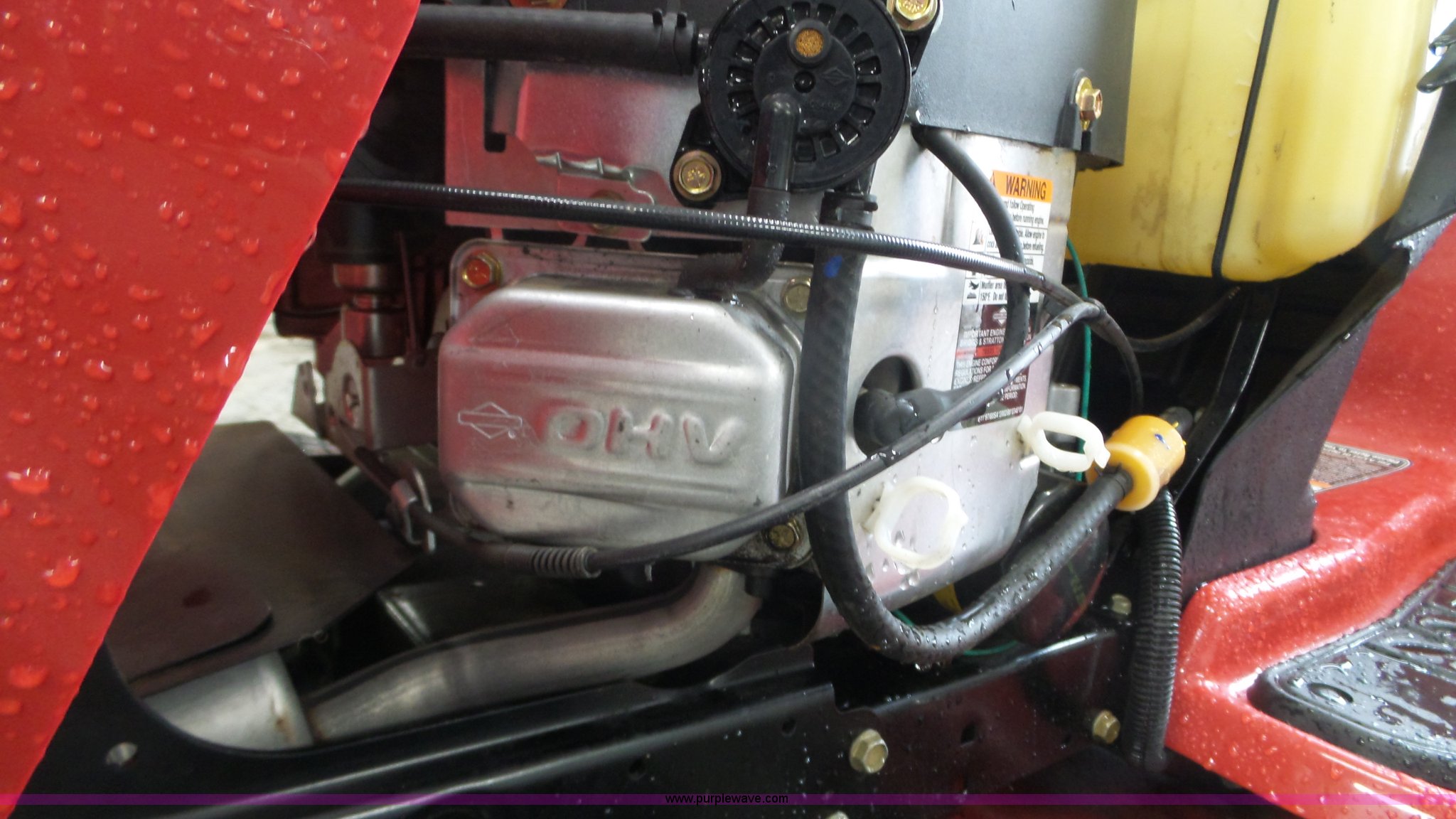 Toro LX466 lawn mower in Hudson, WI Item K4644 sold Purple Wave