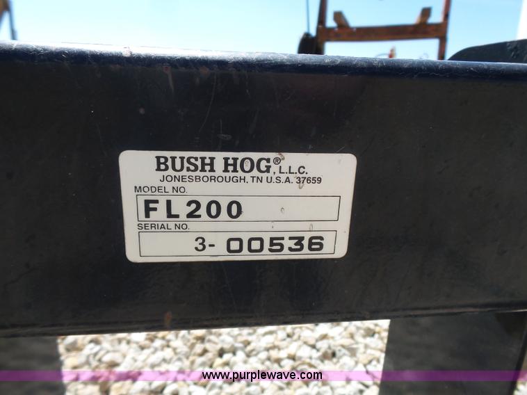 image for item BN9705 Bush Hog FL200 pallet fork attachment