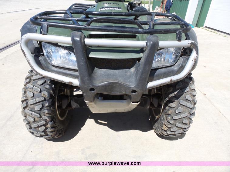 image for item BR9247 2009 Honda Rubicon ATV