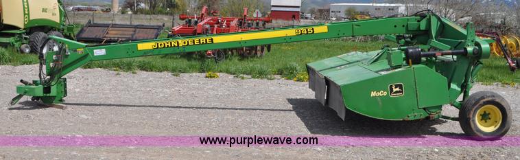 image for item G7353 John Deere 945 mower conditioner