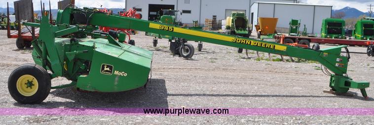 image for item G7353 John Deere 945 mower conditioner