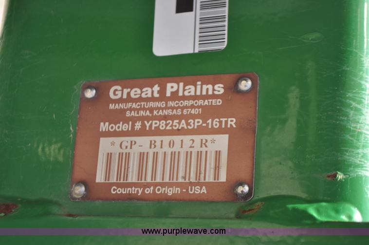 image for item G7355 2011 Great Plains YP825A3P-16TR twin row planter