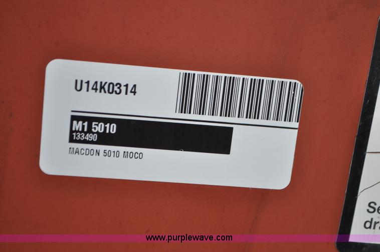 image for item G7366 2000 MacDon 5010 mower conditioner
